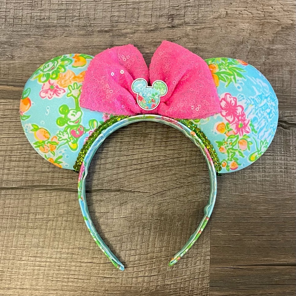 Disney Lilly Pulitzer Mickey Ears